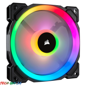 Corsair LL120 RGB 120mm<br> Dual Light Loop RGB LED PWM Fan - Single Pack