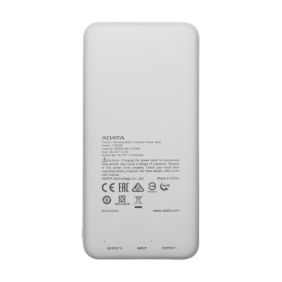 Adata T10000 Power Bank - White - Image 2