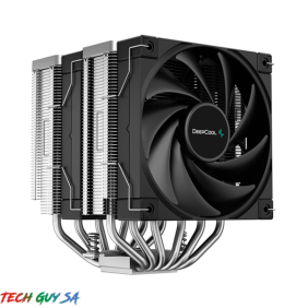 DEEPCOOL AK620 SILENT DUAL TOWER CPU AIR COOLER<br> WITH 6 COOPER HEATPIPE DESIGN AND 2X120MM<br> DYNAMIC PWM FAN - BLACK