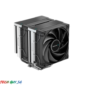 DEEPCOOL AK620 SILENT DUAL TOWER CPU AIR COOLER<br> WITH 6 COOPER HEATPIPE DESIGN AND 2X120MM<br> DYNAMIC PWM FAN - BLACK - Image 2