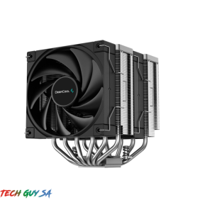 DEEPCOOL AK620 SILENT DUAL TOWER CPU AIR COOLER<br> WITH 6 COOPER HEATPIPE DESIGN AND 2X120MM<br> DYNAMIC PWM FAN - BLACK - Image 3