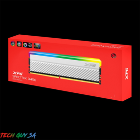 XPG SPECTRIX D45G DDR4 RGB 16GB 3600Mhz CL18 - White Edition <br>AX4U360016G18I-CWHD45G - Image 4