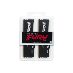 Kingston FURY Beast Black RGB XMP 64GB (2x32GB) DDR5 6400MT/s CL32 - KF564C32BBAK2-64 - Image 3