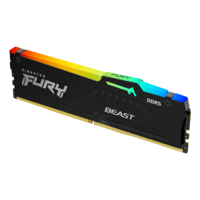 Kingston FURY Beast Black RGB XMP 8GB (1x8GB) DDR5 6000MT/s CL30 - KF560C30BBA-8 - End of Life - Image 2