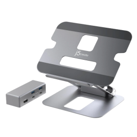 J5Create JTS327 Multi-Angle 4K Docking Stand - Image 2