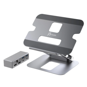 J5Create JTS427 Multi-Angle Dual HDMI Docking Stand - Image 2