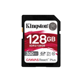 Kingston CANVAS REACT PLUS SD SDR2/128GB – 128GB