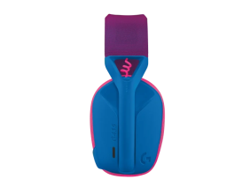 Logitech G435 LIGHTSPEED Wireless Gaming Headset - Blue and Raspberry - Image 5