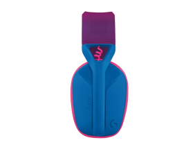 Logitech G435 LIGHTSPEED Wireless Gaming Headset - Blue and Raspberry - Image 6