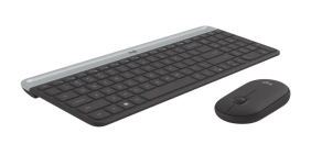 Logitech Slim Wireless Keyboard and Mouse Combo MK470 – Graphite - Image 5