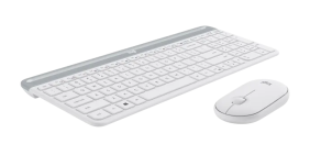 Logitech Slim Wireless Keyboard and Mouse Combo MK470 – Off-White - Image 5