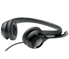Logitech Headset H390 Black USB Stereo - Image 2