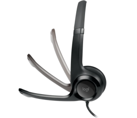 Logitech Headset H390 Black USB Stereo - Image 4