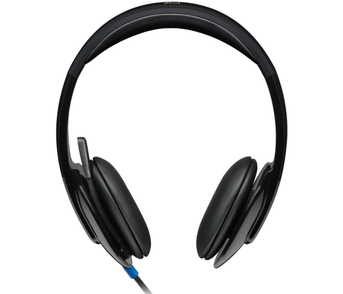 Logitech Headset H540 USB Headset Laser Tuned Drivers Comfortable Padding On Ear Audio Controls  Plug & Play - Image 2