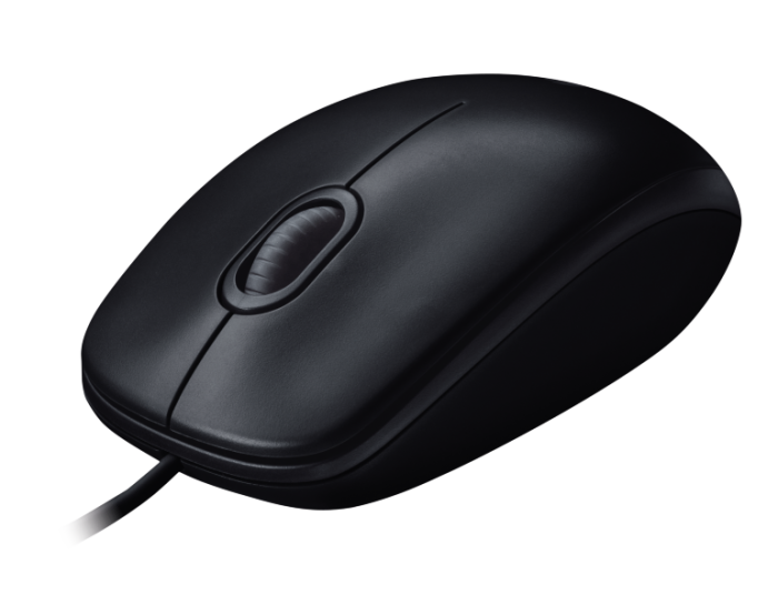 Logitech Corded Mouse M90 - Black - Image 2
