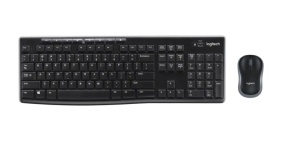 Logitech Wireless Keyboard and Mouse Combo MK270