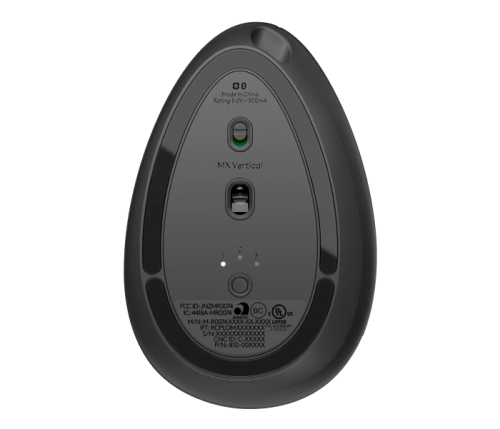 Logitech MX Vertical Advanced Ergonomic Mouse - GRAPHITE - Image 5