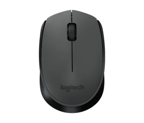 Logitech M170 Wireless Mouse – Grey Black