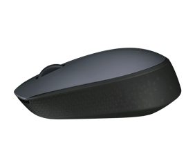 Logitech M170 Wireless Mouse – Grey Black - Image 3