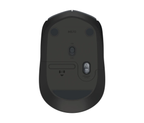 Logitech M170 Wireless Mouse – Grey Black - Image 4