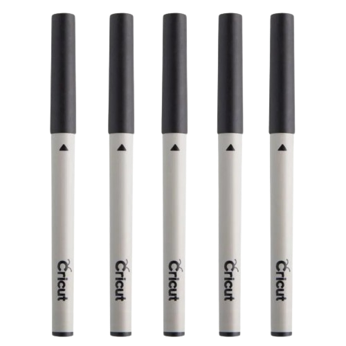 CC MULTI SIZE PEN SET 5PK BLK Cricut Explore/Maker Multi-Size Pen Set 5-pack (Black) - Image 1
