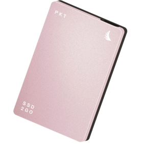 Angelbird 512GB SSD2go PKT USB 3.1 Gen 2 Type-C External Solid-State Drive (Rose)