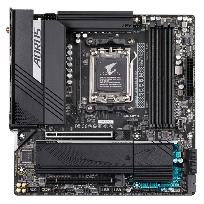 Gigabyte B650M AORUS ELITE AX - AM5 - Image 2