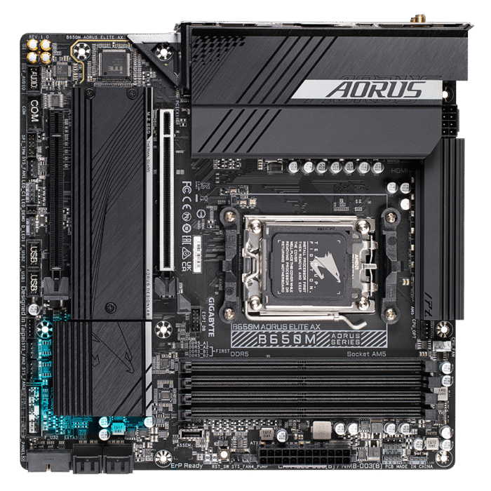 Gigabyte B650M AORUS ELITE AX - AM5 - Image 5