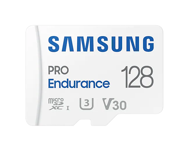 SAMSUNG MB-MJ128KA-1 Samsung 128GB PRO Endurance microSD Card – MB-MJ128KA/APC - Image 1