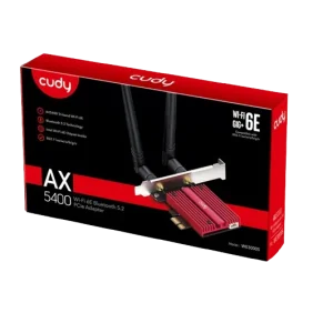 Cudy AX5400 WiFi 6E PCI Express Adapter - Image 2