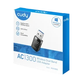 Cudy 1300Mbps High Gain WiFi USB3.0 Adapter - Image 3
