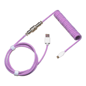 Cooler Master Coiled Keyboard Cable - Dream Purple - Image 2