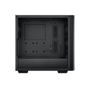 DEEPCOOL CK560 E-ATX MID-TOWER WITH 3X 120MM ARGB FRONT FANS + 1X 140MM REAR FAN & FULL-SIZED TEMPERED GLASS PANEL – BLACK - Image 3