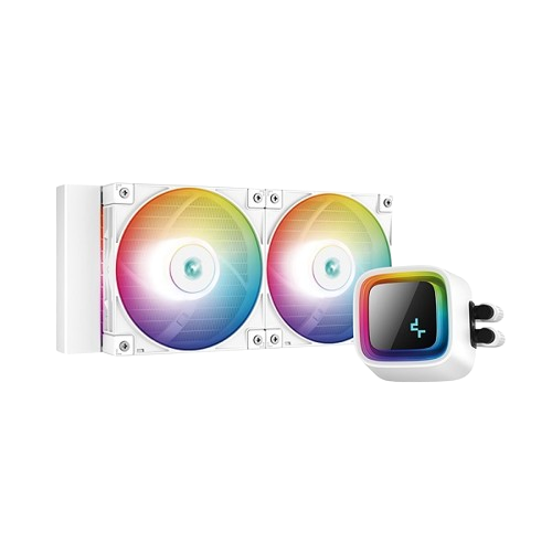DC-LS520-W (1) DeepCool LS520 240mm AIO Cooler White - Image 1
