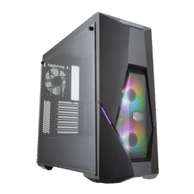 COOLER MASTER MASTERBOX K500 W/TG+2 ARGB FANS ATX BLACK
