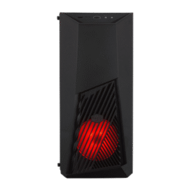 Cooler Master MasterBox K501L ATX Tower Red LED Case With Front Bottom Mesh Design Panel - Image 3