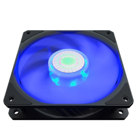 Cooler Master Sickleflow 120mm Case Fan With Blue LED Lighting And New Air Balance Blade - Black Colour - Image 3