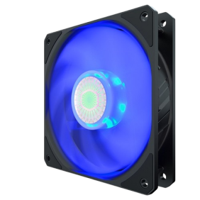 Cooler Master Sickleflow 120mm Case Fan With Blue LED Lighting And New Air Balance Blade - Black Colour - Image 4