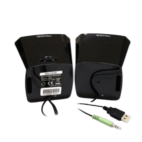 Microlab B16 2.0CH USB-Powered Desktop Speaker With External Knob For Easy Adjustment, 3.5mm Stereo Jack And Supports 5-Watt RMS Output Power - Black - Image 3