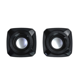 Microlab B16 2.0CH USB-Powered Desktop Speaker With External Knob For Easy Adjustment, 3.5mm Stereo Jack And Supports 5-Watt RMS Output Power - Black - Image 2