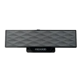 Microlab B51 2.0CH USB-Powered Desktop Speaker With Top Panel Controls For Easy Access And Supports 3.5mm Stereo Jack And 4 Watt RMS Output Power - Black Colour