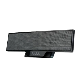 Microlab B51 2.0CH USB-Powered Desktop Speaker With Top Panel Controls For Easy Access And Supports 3.5mm Stereo Jack And 4 Watt RMS Output Power - Black Colour - Image 3