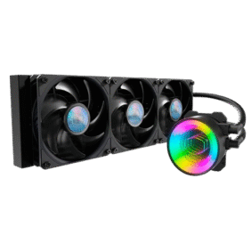 Cooler Master MasterLiquid ML360 Mirror TR4 Edition With New 3rd Gen Dual Chamber Pump, New Sickleflow 120mm Non-LED Fan And 360mm Radiator - Black Colour