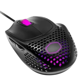 Cooler Master MM720 USB/RGB Gaming Mouse with RGB Illumination, Adjustable 16K DPI Optical Sensor and Legendary Claw Grip Shape - Matte Black Colour - Image 3