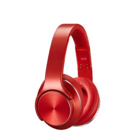 SODO MH5 2-IN-1 BLUETOOTH / NFC HEADSET AND SPEAKER WITH BUILT-IN MICROPHONE AND FM TUNER -RED