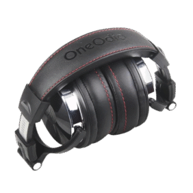 Oneodio Pro 50 Professional Wired Over Ear DJ and Studio Monitoring Headphones – Black - Image 3