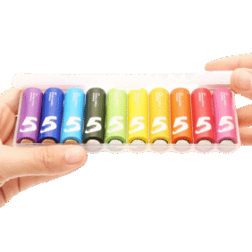 Xiaomi AA Rainbow Batteries (10 Pack) - Image 2