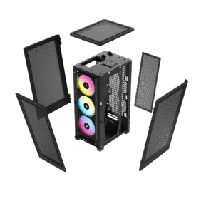 Corsair 2000D RGB AIRFLOW Mini-ITX PC Case - Black - Image 12