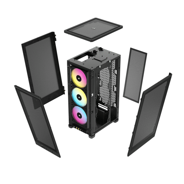 Corsair 2000D RGB AIRFLOW Mini-ITX PC Case - Black - Image 12