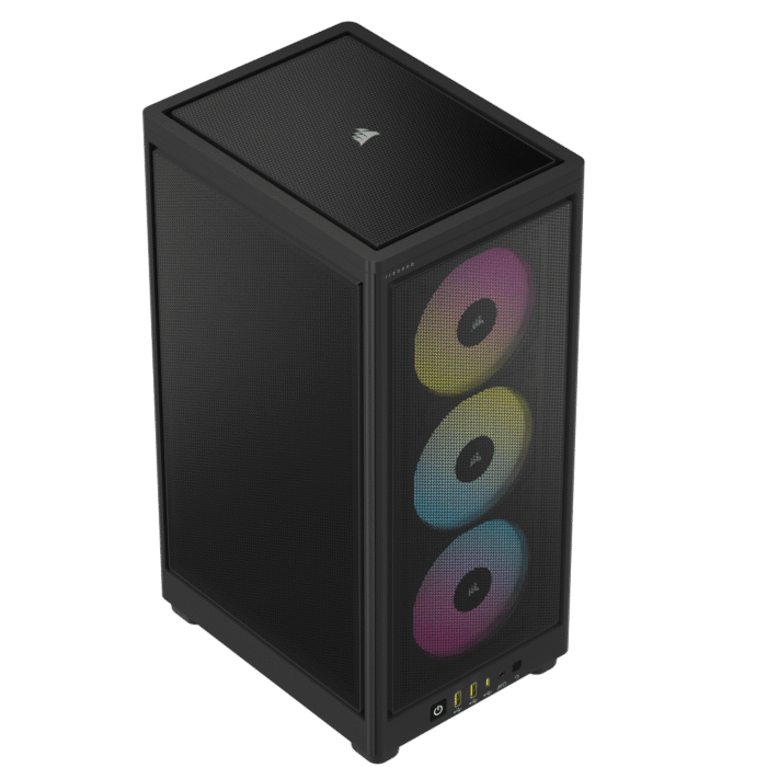 Corsair 2000D RGB AIRFLOW Mini-ITX PC Case - Black - Image 2